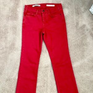 Pilcro cropped jeans